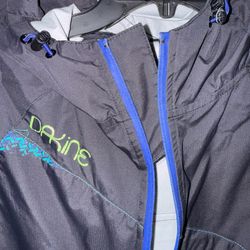 GUC Women’s Dakine Black Hooded Rain Jacket Size Small