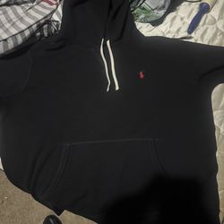 Ralph Lauren polo hoodie L trades or 50$