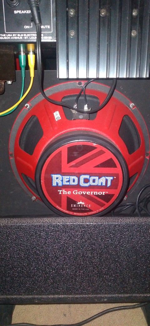 Eminence The Governor Red Coat Series Guitar Speaker