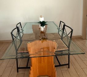 Glass table