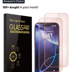 2 Pack Screen Protector for iphone 16 Pro [6.3 inch]