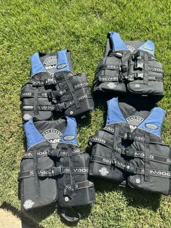 Family Set Of Life Vests 