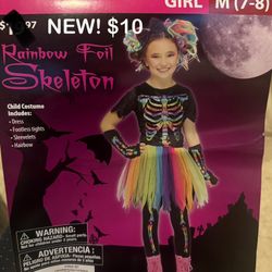 $10 NEW Rainbow Skeleton 7/8