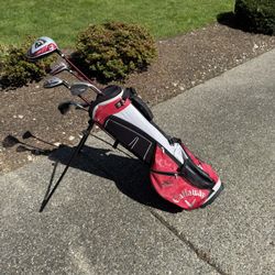 Callaway XJ Series Junior Golf Set (53”–60” Height) – Great Starter Set w/ Bag 