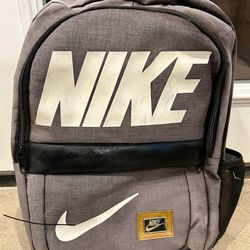 NIKE BACKPACK W/ LEATHER PATCH