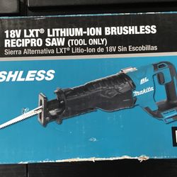 Makita 18V LXT Lithium ion Brushless Recipro Saw CRJ05Z