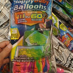 111pc  Self-Sealing Water Balloons