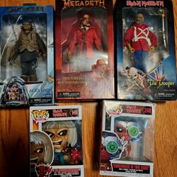 Iron Maiden Dolls. Misc Iron Maiden Shirts