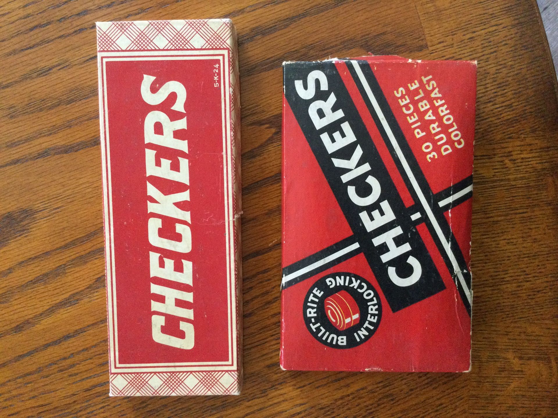 Antique Checkers - Complete Sets- Sold Individually