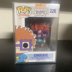 Chuckie #226 Rugrats Nickelodeon Cartoons Funko Pop With Protector 
