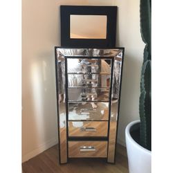 Mirror Lingerie Chest Drawers
