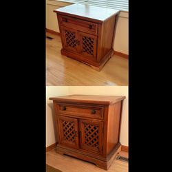 Antique Side Table Set