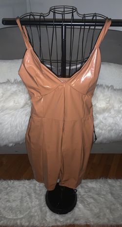 Brown Clubwear Romper 