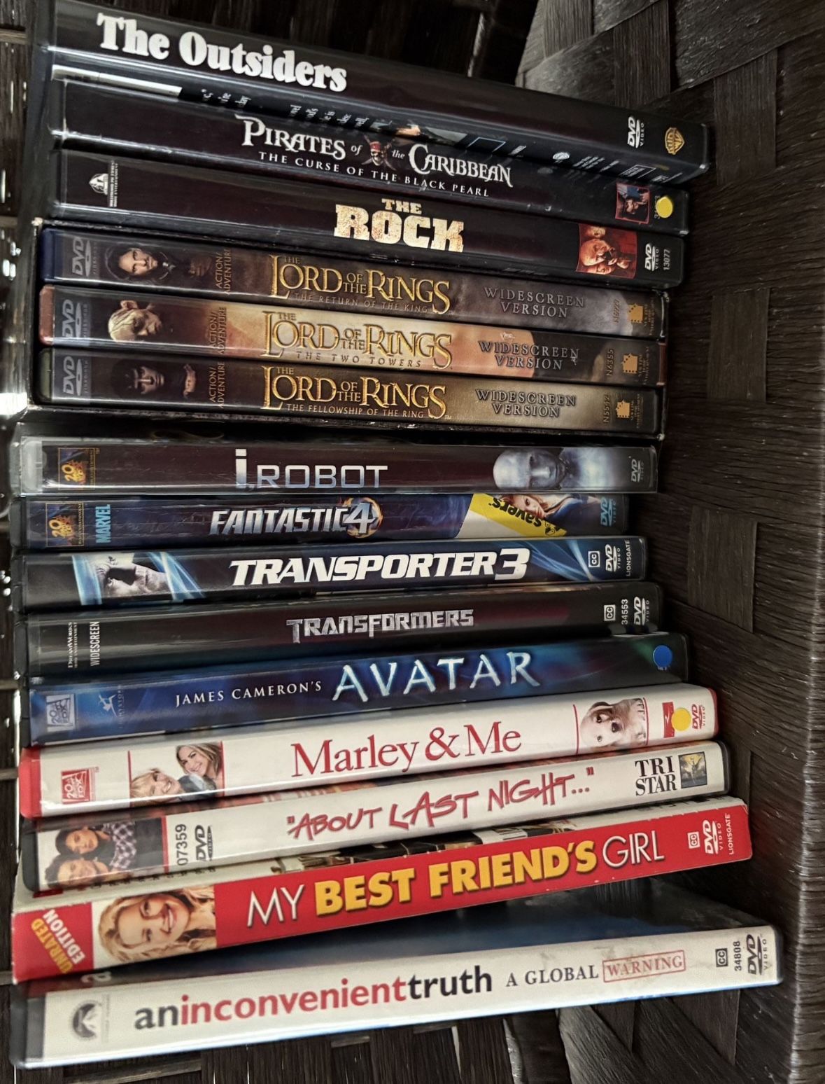 Stack Of DVDs