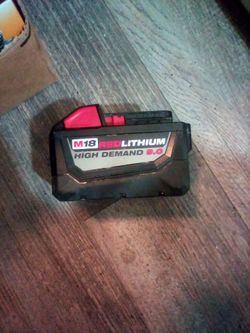 Milwaukee M18 9.0ah battery
