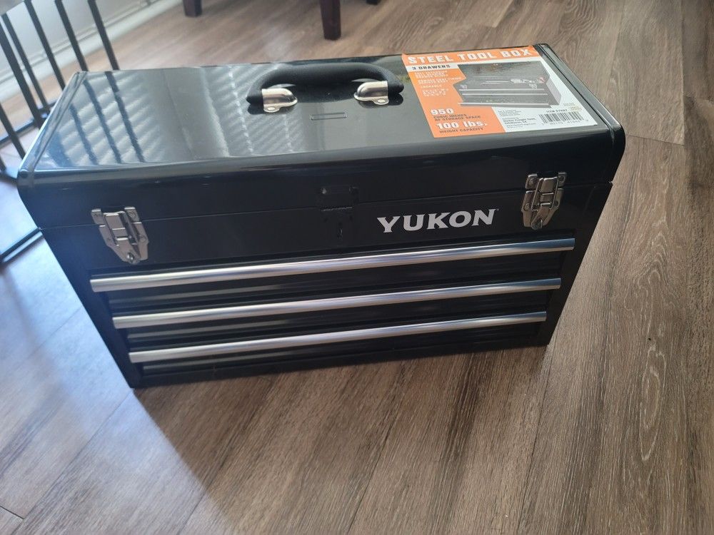 Yukon 3-drawer Toolbox (New)