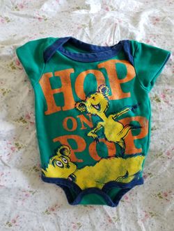 Dr Seuss baby onesie 6 months