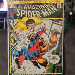 Marvel Amazing Spider Man 111 comic mid grade