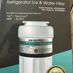 ICEPURE® Refrigerator Water Filter Replaces ^GE ^Kenmore ^ Hotpoint Refrigerator Filter MWF, 469991, 469996, GWF