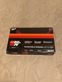 K&n Washable Filter Sa 2031 /Nissan 