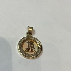 10k Gold Pendant #109487-2 MJ