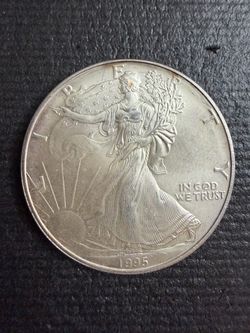 1995 American Silver Eagle 1 oz Coin