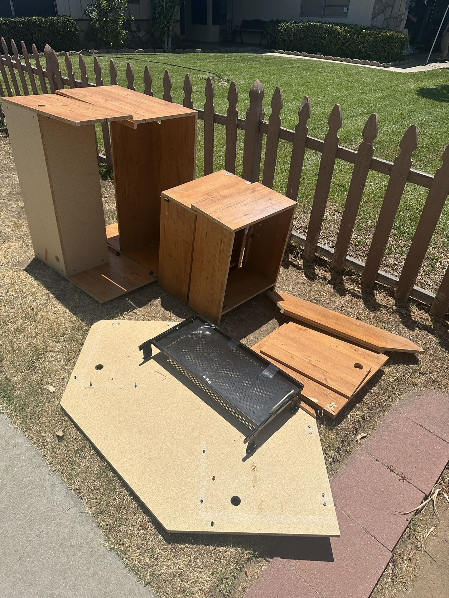 FREE Corner Desk, For Computer/Recording Studio- Corner Style