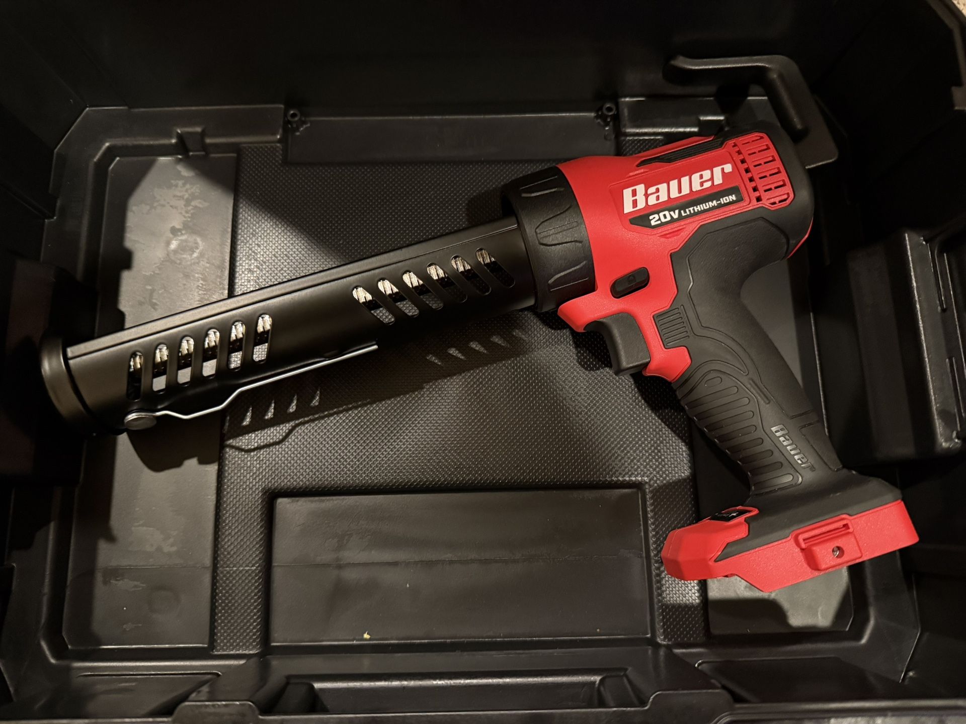 BAUER 20V Caulk and Adhesive Gun - Tool Only