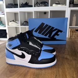 Jordan 1 UNC Toe Size 6y Deadstock 