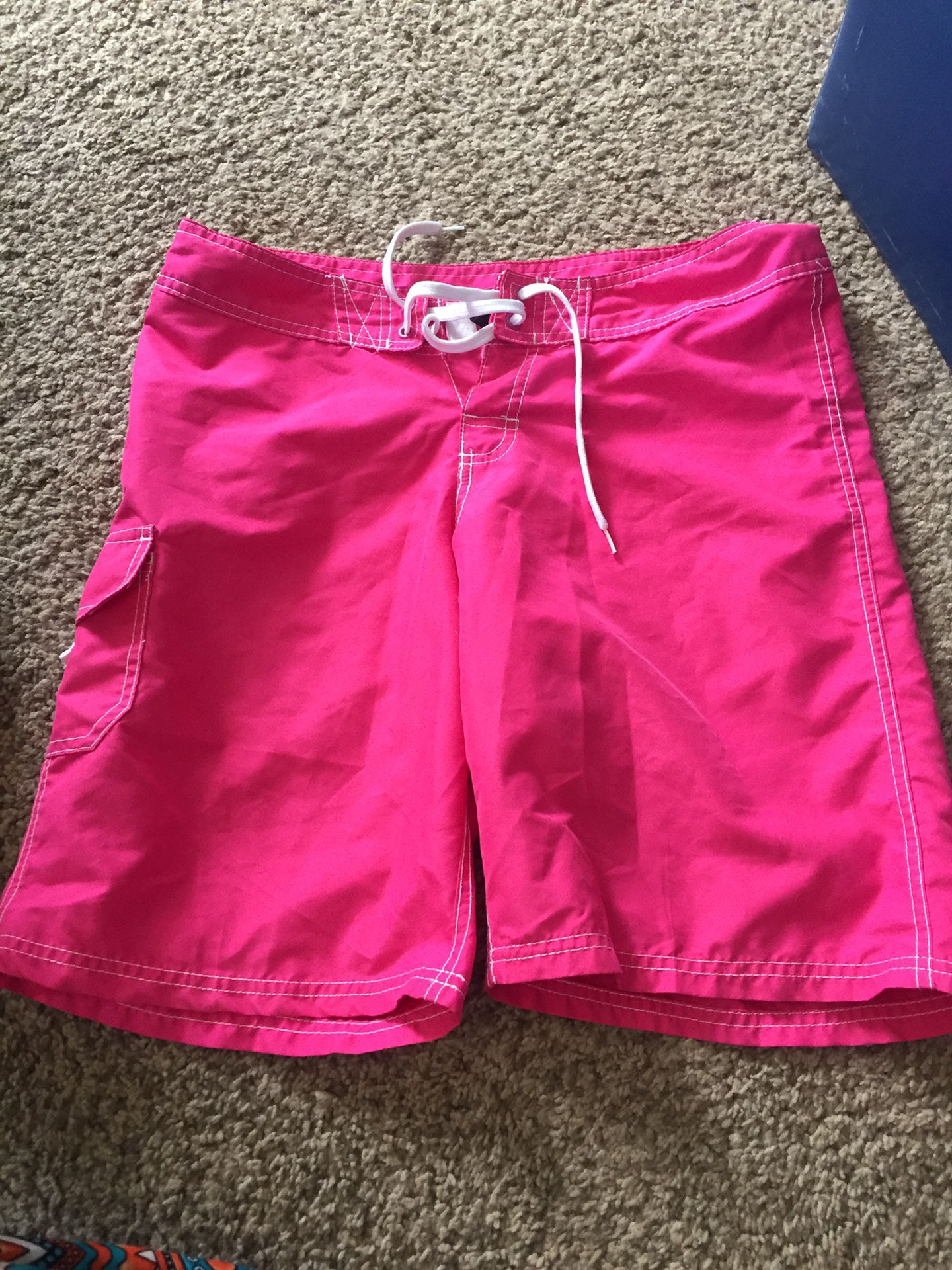 Hot Pink Board Shorts Size 6