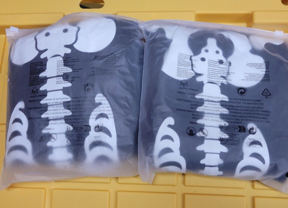Halloween Glow In Dark Skeleton Costume