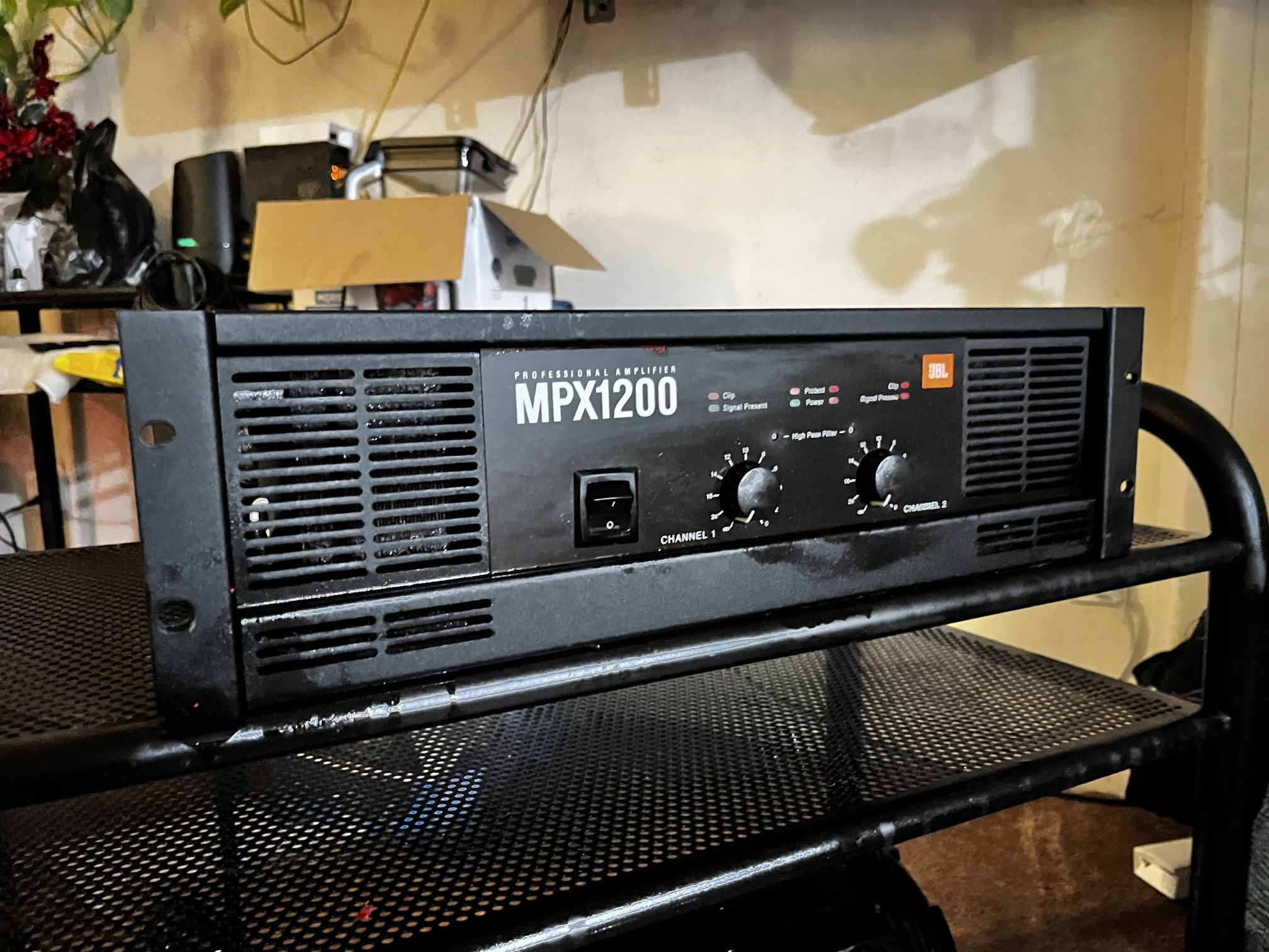 JBL MPX1200 ジェービーエル ステレオパワーアンプ AMPLIFIER JBL MPX1200 2-Channel Amplifier 800-Watts RMS