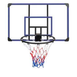 Wall-Mounted Basketball Hoop, 45 "x 29" 