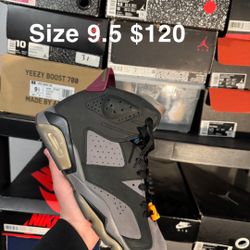 Jordan 6 Bordo Size 9.5 $120 