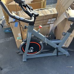 Exercise Bike Stationary Bikes for Home Cycling Bike Indoor Bike with Comfortable Seat Cushion LCD Monitor Silent Belt Drive 300 lbs Weight Capacity H