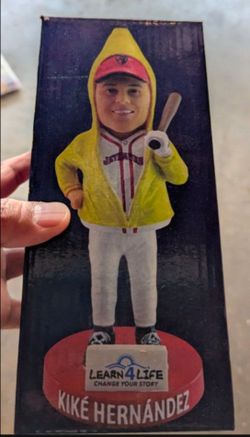Kikè Hernandez Dodgers 2012 Bobblehead Lancaster Jethawks