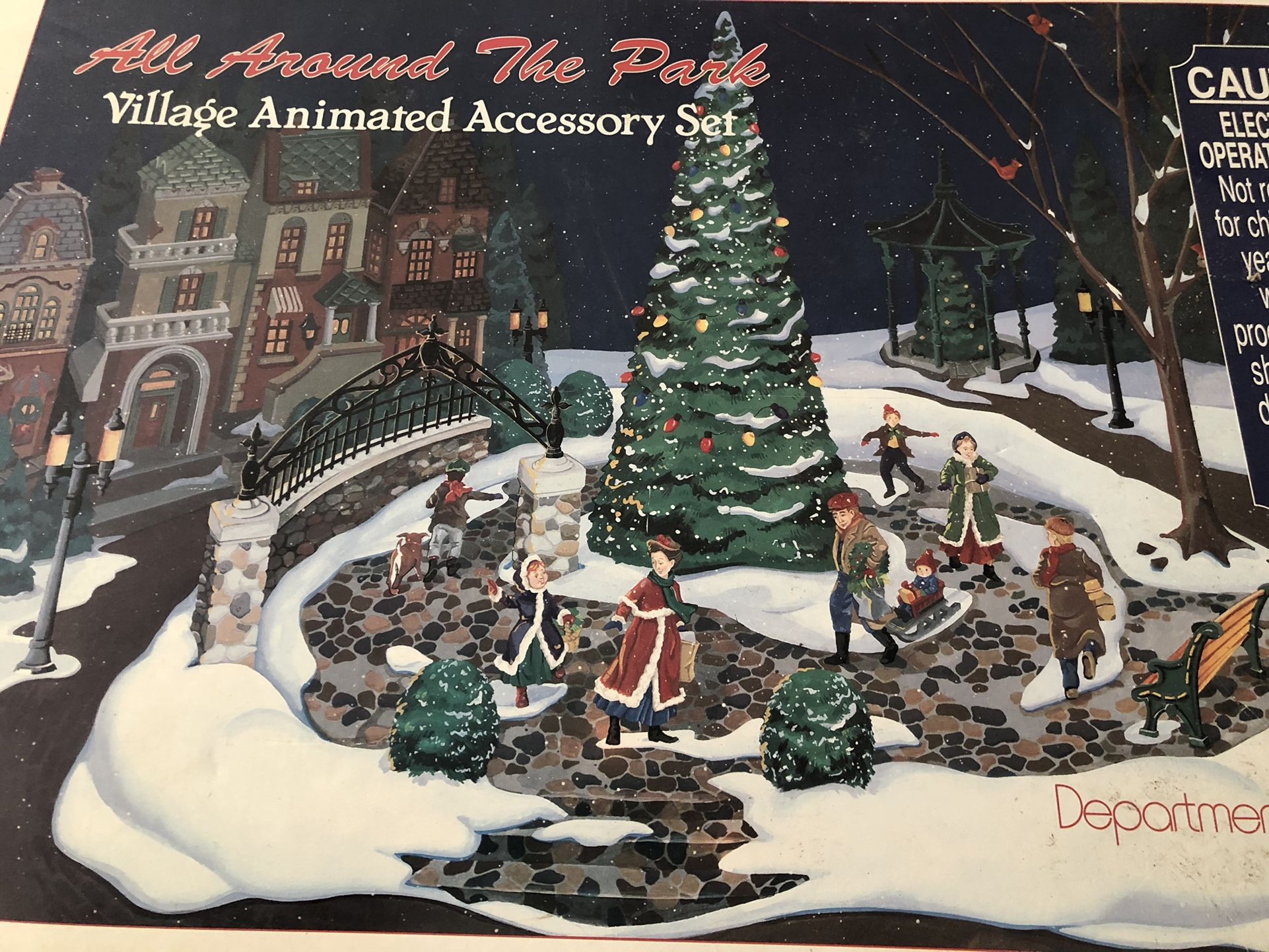 Department 56 All Around The Park Animated Accessory Set
