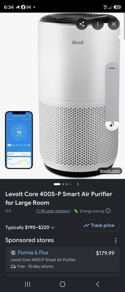 Levoit Core 400S-P Smart Air Purifier