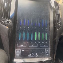 Infiniti G Tesla Screen & Carbon Fiber Steering Wheel w/ Airbag Bundle Deal 