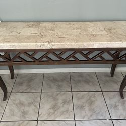Marble Entry table 