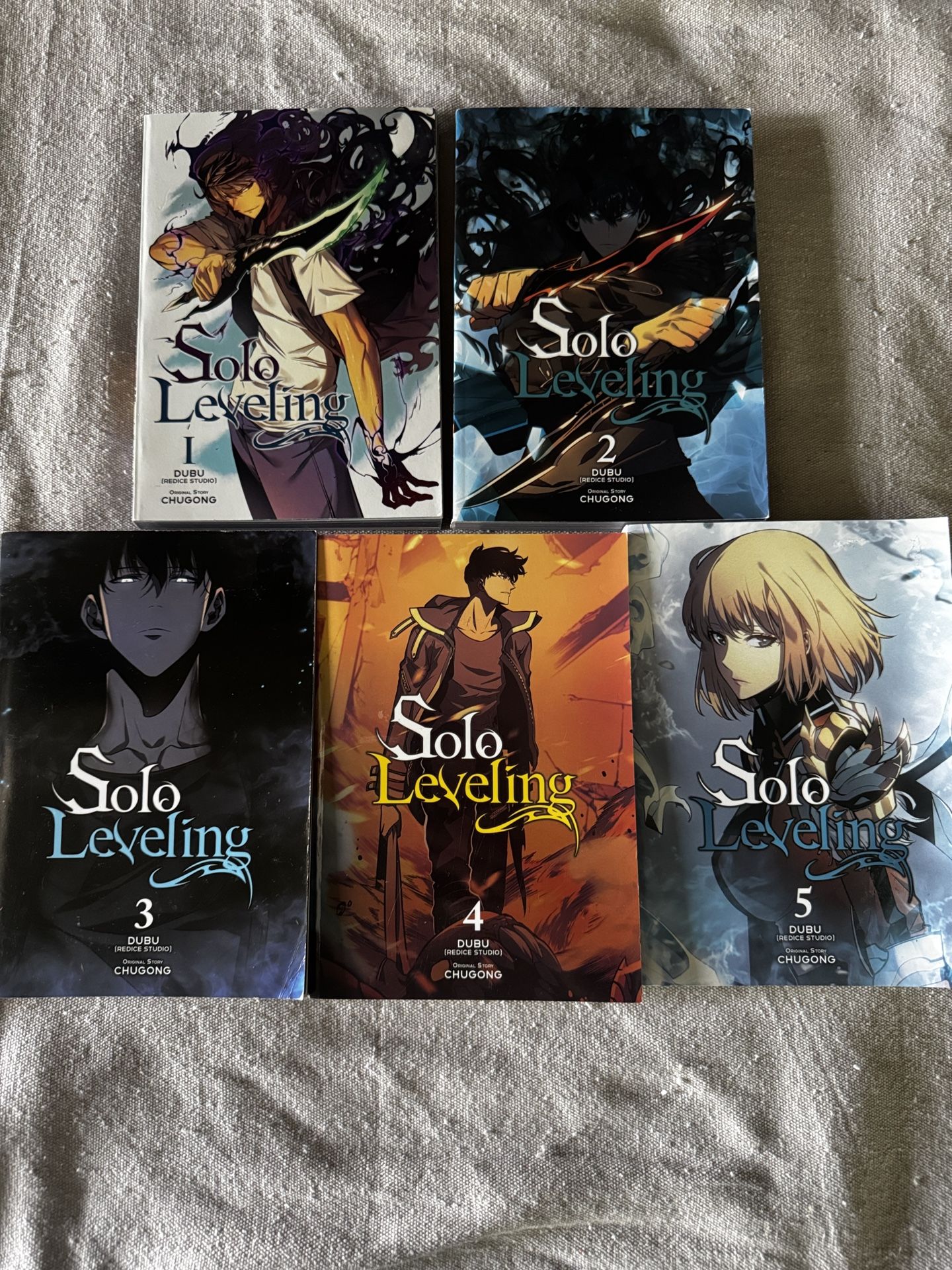 Solo Leveling Manga 1-5