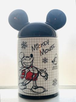Mickey Christmas Cookie Jar