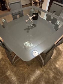 Glass table
