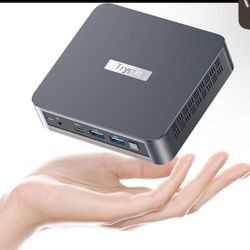 WI-6 Mini PC,Intel Alder Lake N95(3.4 GHz) Mini Computer, 8GB RAM 256GB M.2