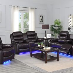 Recliner Sofa And Love Seat For Only $1399‼️💫