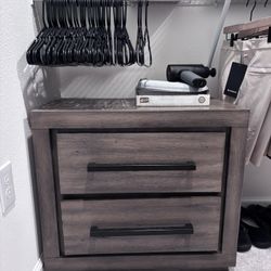 Wooden Nightstand 