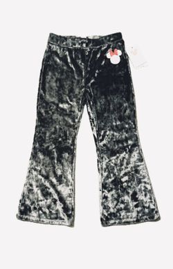Disney Crush Velvet Mickey Rhinestones Bell Bottom Pants Size 4T