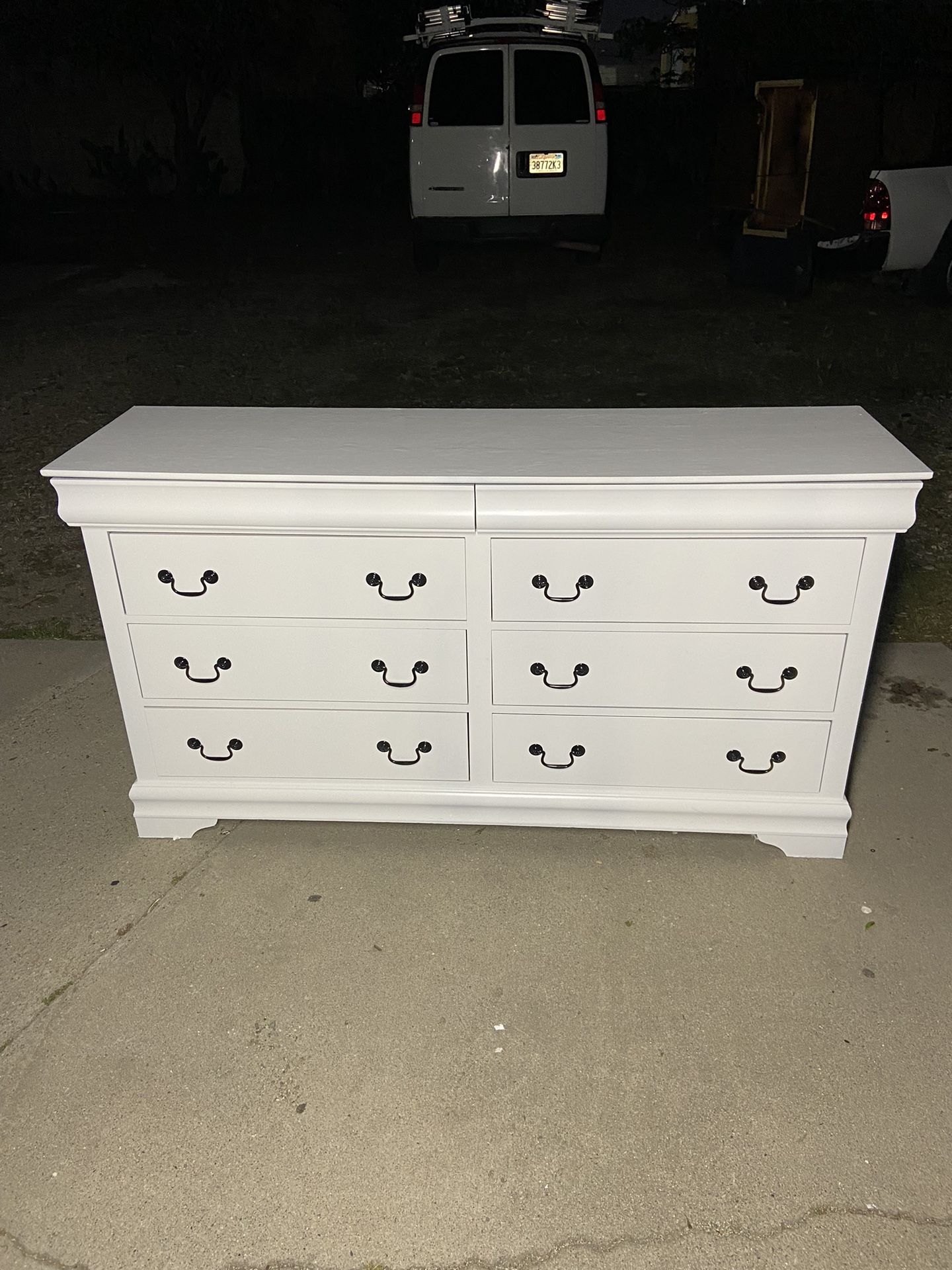 White Dresser