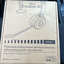 Jabra 65 Evolve headphones Headset