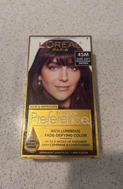 NEW L'Oreal Paris Superior Preference 4SM Dark Soft Mahogany Brown